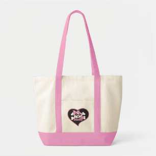 Sweetheart Skull Tote Bag