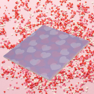 Sweetheart Sprinkle   Heart Pattern Ceramic Tile
