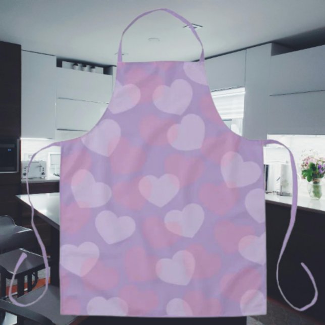 Sweetheart Sprinkle | Lavender Heart Apron (Creator Uploaded)