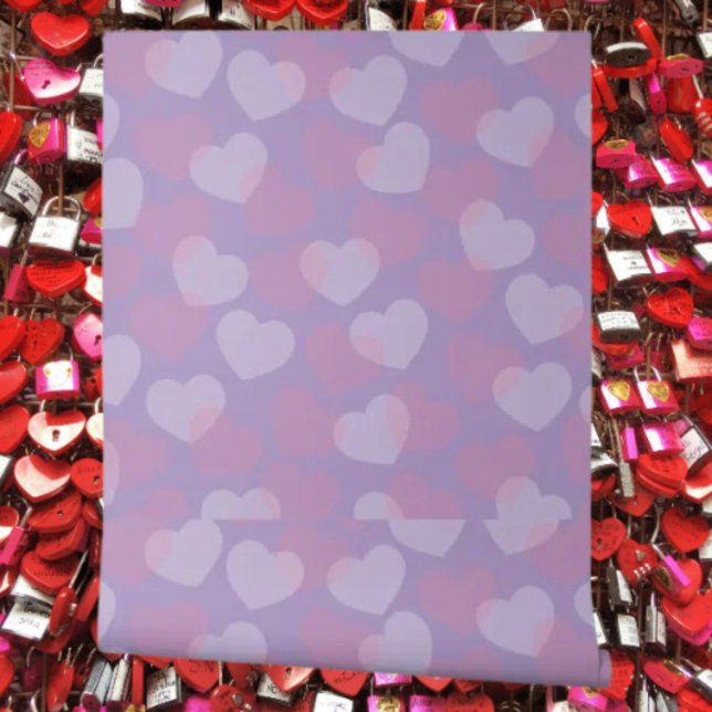 Sweetheart Sprinkle | Lavender Heart Pattern Wallpaper (Creator Uploaded)