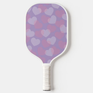 Sweetheart Sprinkle   Lavender Heart Pickleball Paddle