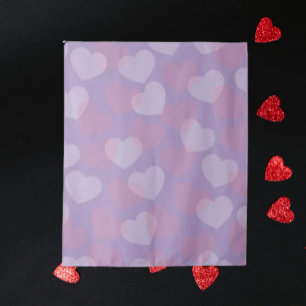 Sweetheart Sprinkle Lavender Heart Tapestry