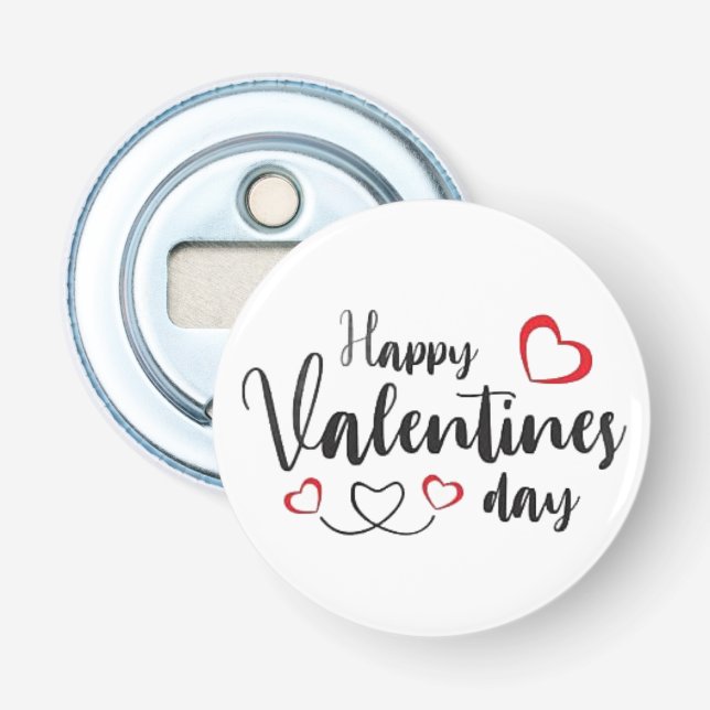 Sweetheart Statement - Heartfelt Badge Bottle Opener (Front)