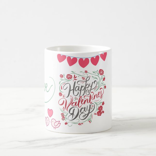 Sweetheart Teddy Coffee Mug – Perfect Valentine’s  (Center)