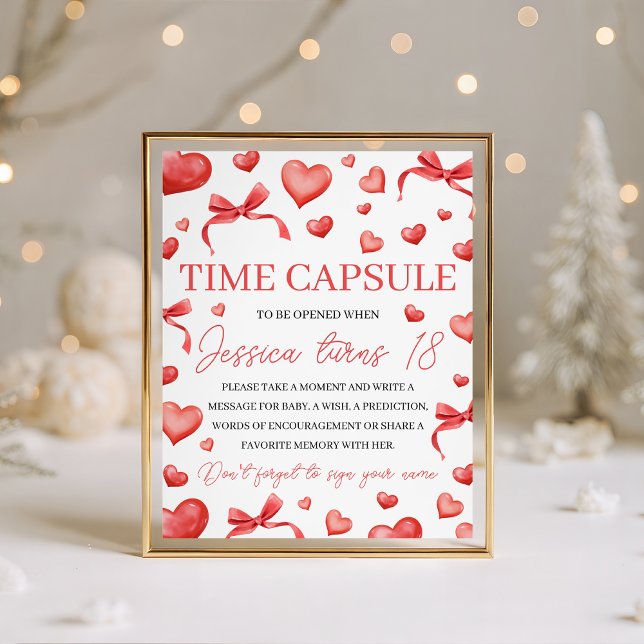 Sweetheart Time Capsule Sign (Creator Uploaded)