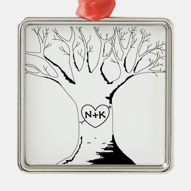 "Sweetheart Tree" Ornament (Front)
