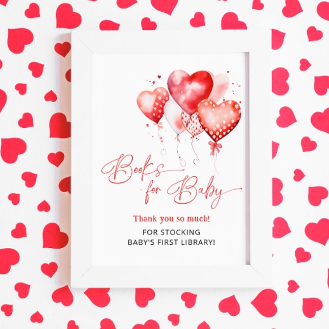 Sweetheart Valentine Books for Baby Poster (Creator Uploaded)