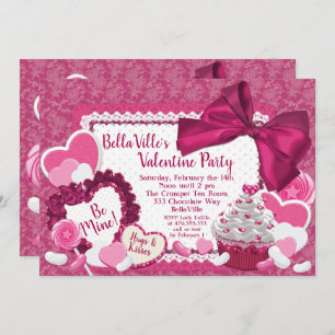 Sweetheart Valentine's Day Party Invitation