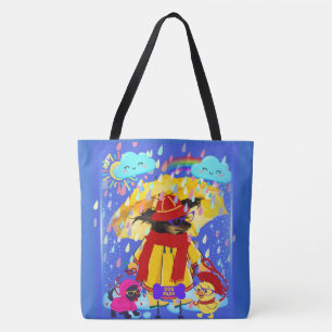 Sweetheart Walks In The Rain Tote Bag