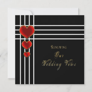 Sweetheart Wedding Renewing Vows Invitation