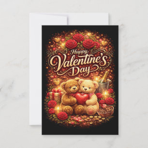 Sweethearts Forever Thank You Card