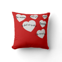 Sweethearts Valentines day Throw Pillow