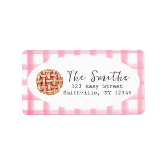 Sweetie Pie 1st Birthday Address Label
