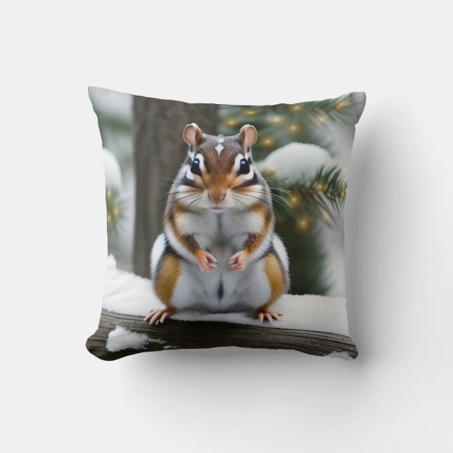 Sweetie Pie Chipmunk Cushion (Front)