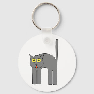 Sweetie Pie Cornered Cat EnGarde Key Ring