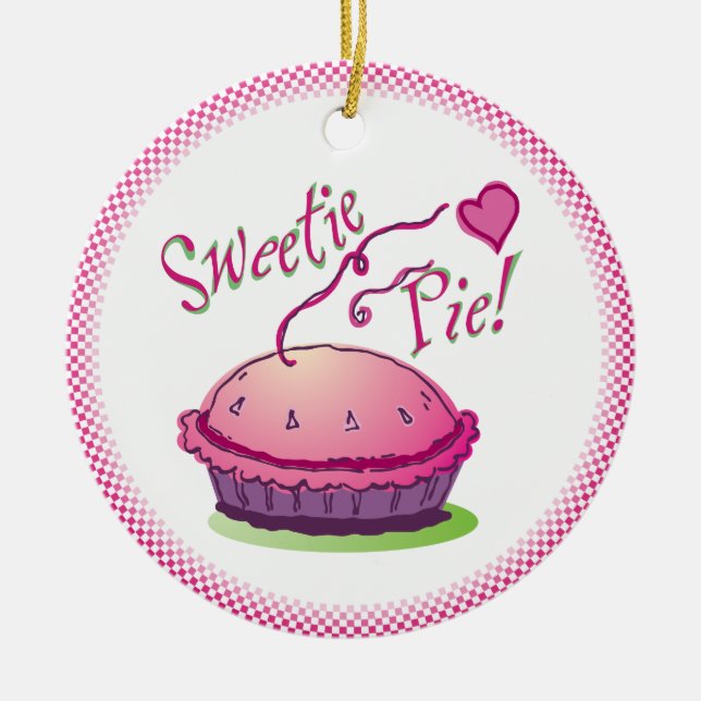 Sweetie pie Ornament (Front)