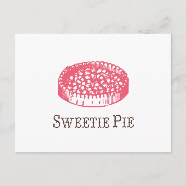 Sweetie Pie Postcard (Front)