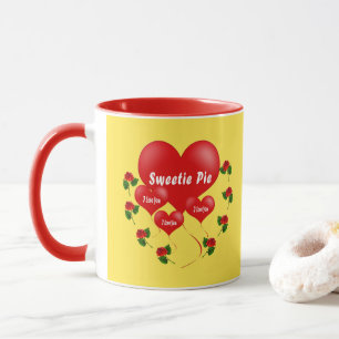 Sweetie pie- romantic mug