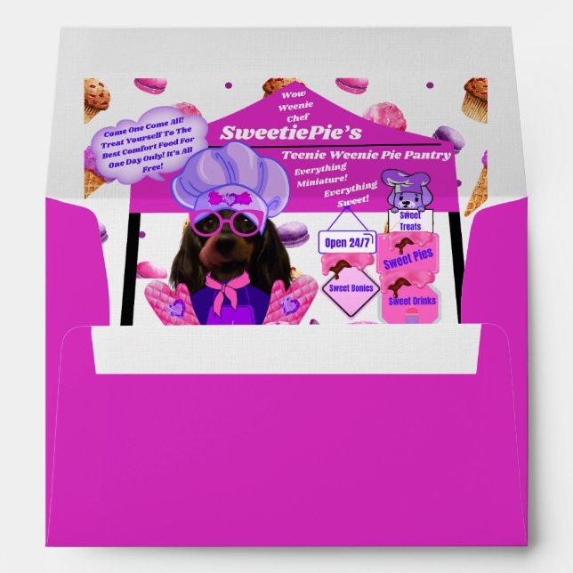 SweetiePie's Teenie Weenie Pie Pantry Envelopes (Back (Bottom))