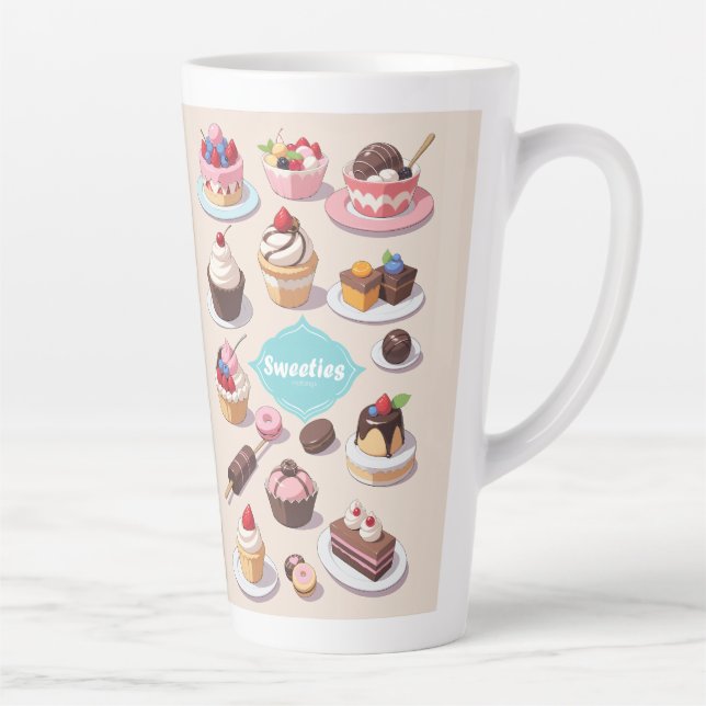 Sweeties latte mug (Right)