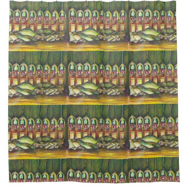 Sweetmeat Shower Curtain (Front)