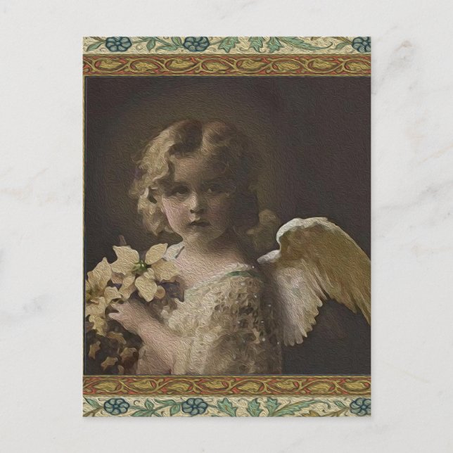 Sweetness - ittle Girl Angel Postcard (Front)