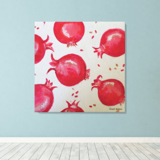 Sweetness of pomegranate canvas print