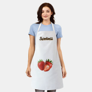 Sweetness Strawberry Kitchen Apron
