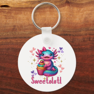 Sweetolotl Vibes Axolotl Cuteness Lovers Key Ring