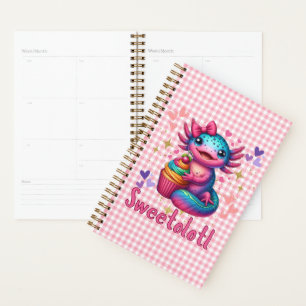 Sweetolotl Vibes Axolotl Cuteness Lovers Planner