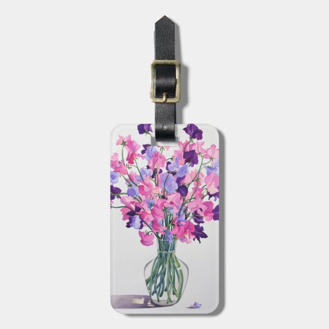 Sweetpeas 2007 luggage tag (Front Vertical)