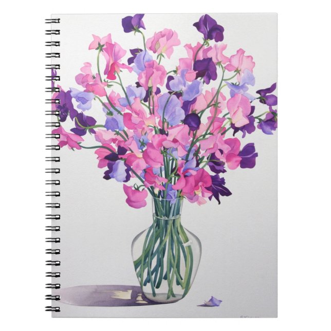 Sweetpeas 2007 notebook (Front)