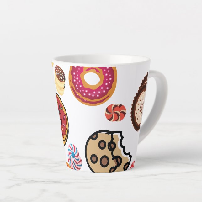 Sweets 1 latte mug (Right Angle)