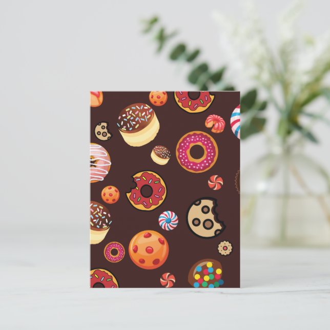 Sweets 4 holiday postcard (Standing Front)