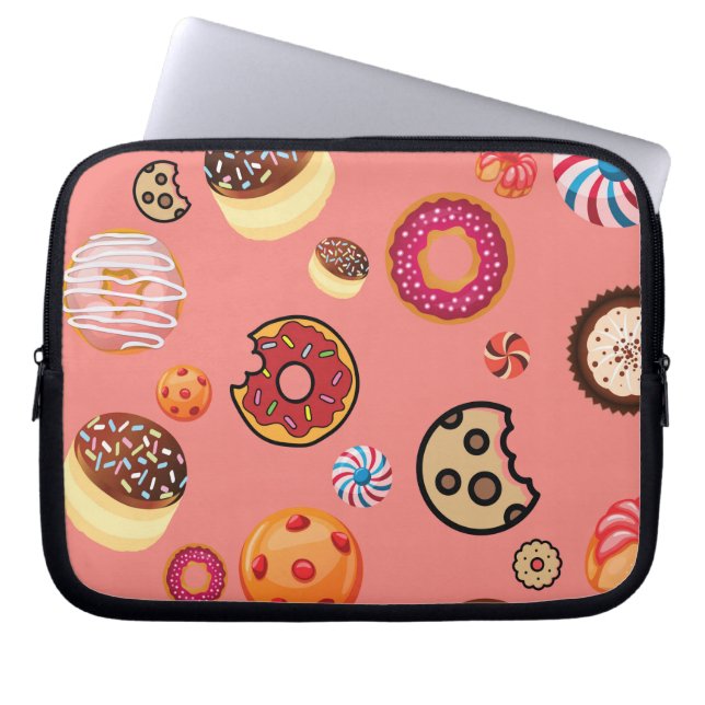 Sweets 5 laptop sleeve (Front)