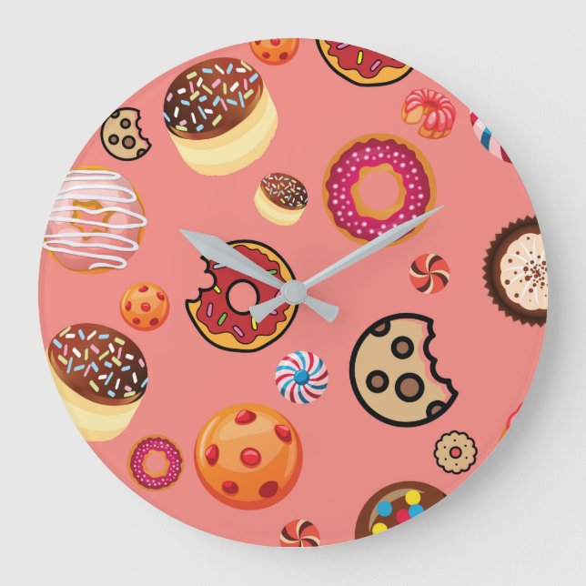 Sweets 5 large clock (Front)