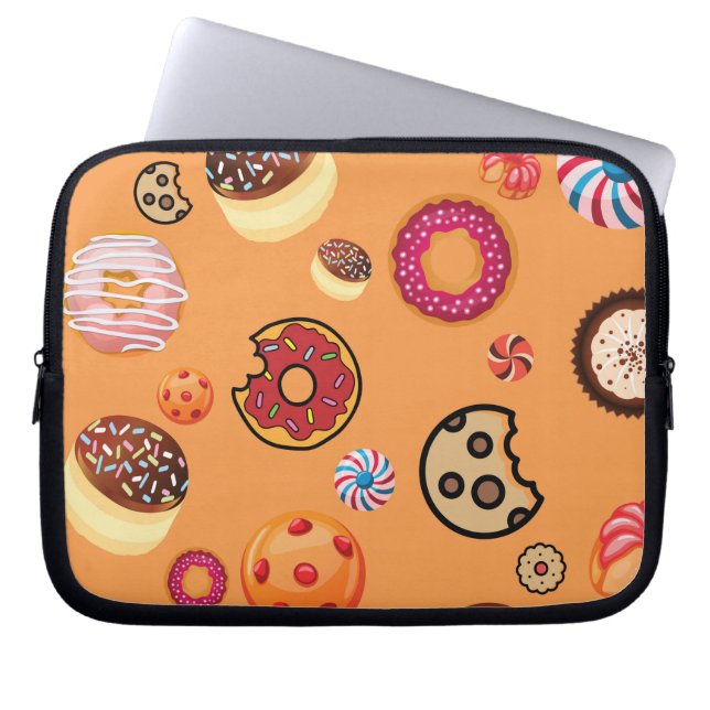 Sweets 6 laptop sleeve (Front)