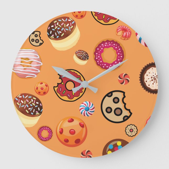 Sweets 6 large clock (Front)