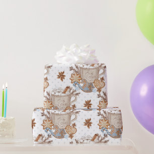 Sweets and Baby  it is cold outside  Wrapping Pape Wrapping Paper