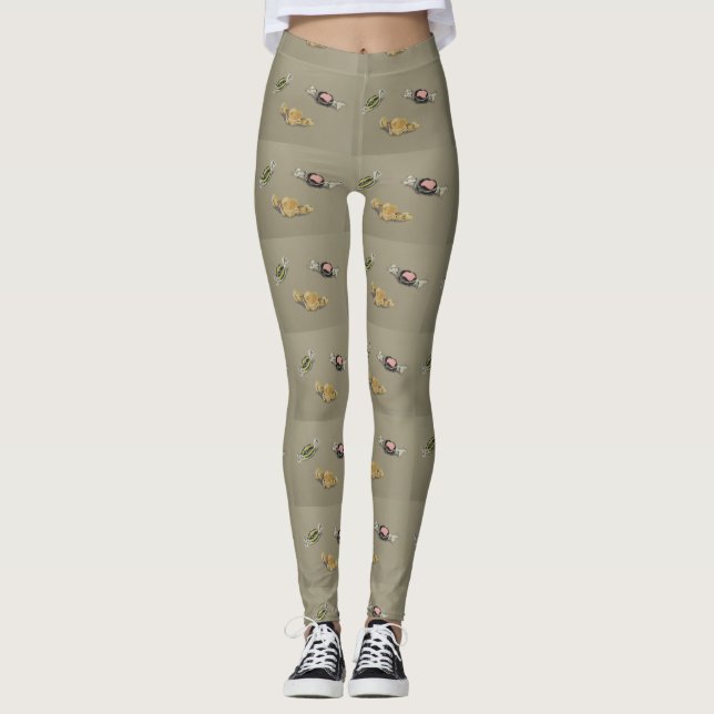Sweets and Candy Leggings (Front)