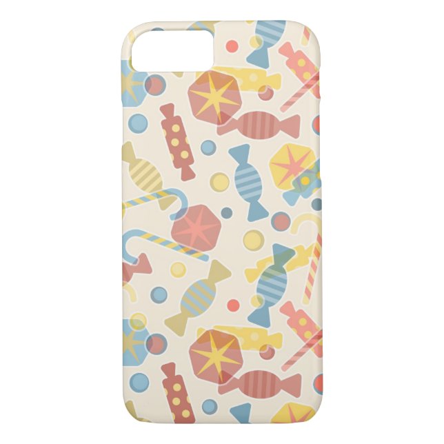 Sweets And Candy Pattern Case-Mate iPhone Case (Back)