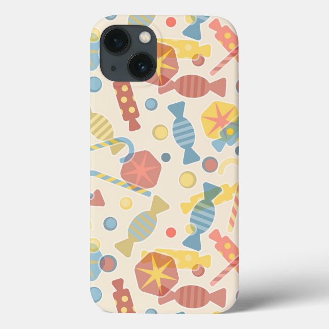 Sweets And Candy Pattern Case-Mate iPhone Case (Back)