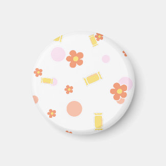 sweets and flowers magnet