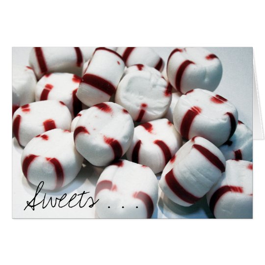 Sweets . . . card
