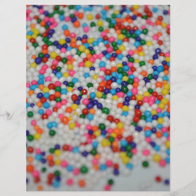 Sweets Dessert Rainbow Pattern Cake Cupcake Art (Front)