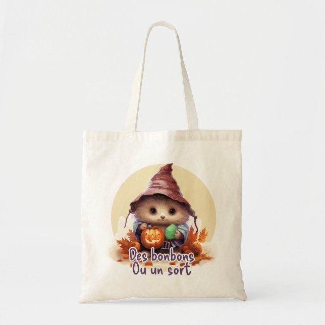 Sweets or a spell tote bag (Front)