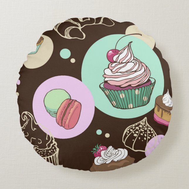 Sweets Round Cushion (Front)