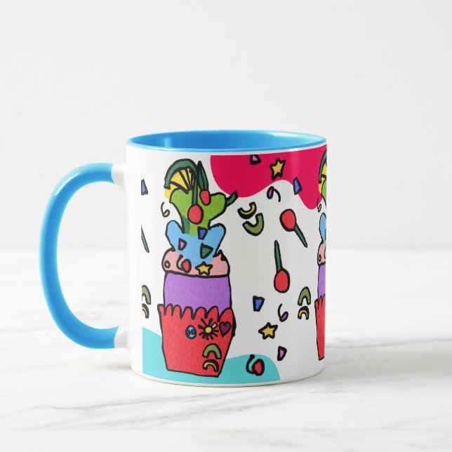 Sweets & Sprinkles Cupcake Mug (Left)