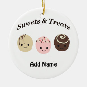 Sweets & Treats! Chocolates Ceramic Tree Decoration
