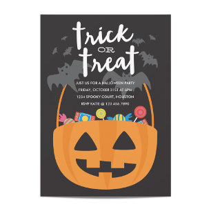 Sweets & Treats Halloween Invite